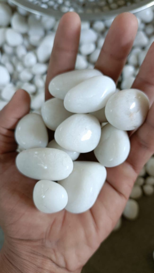Hand-Inspected Mirror Polished Pebbles