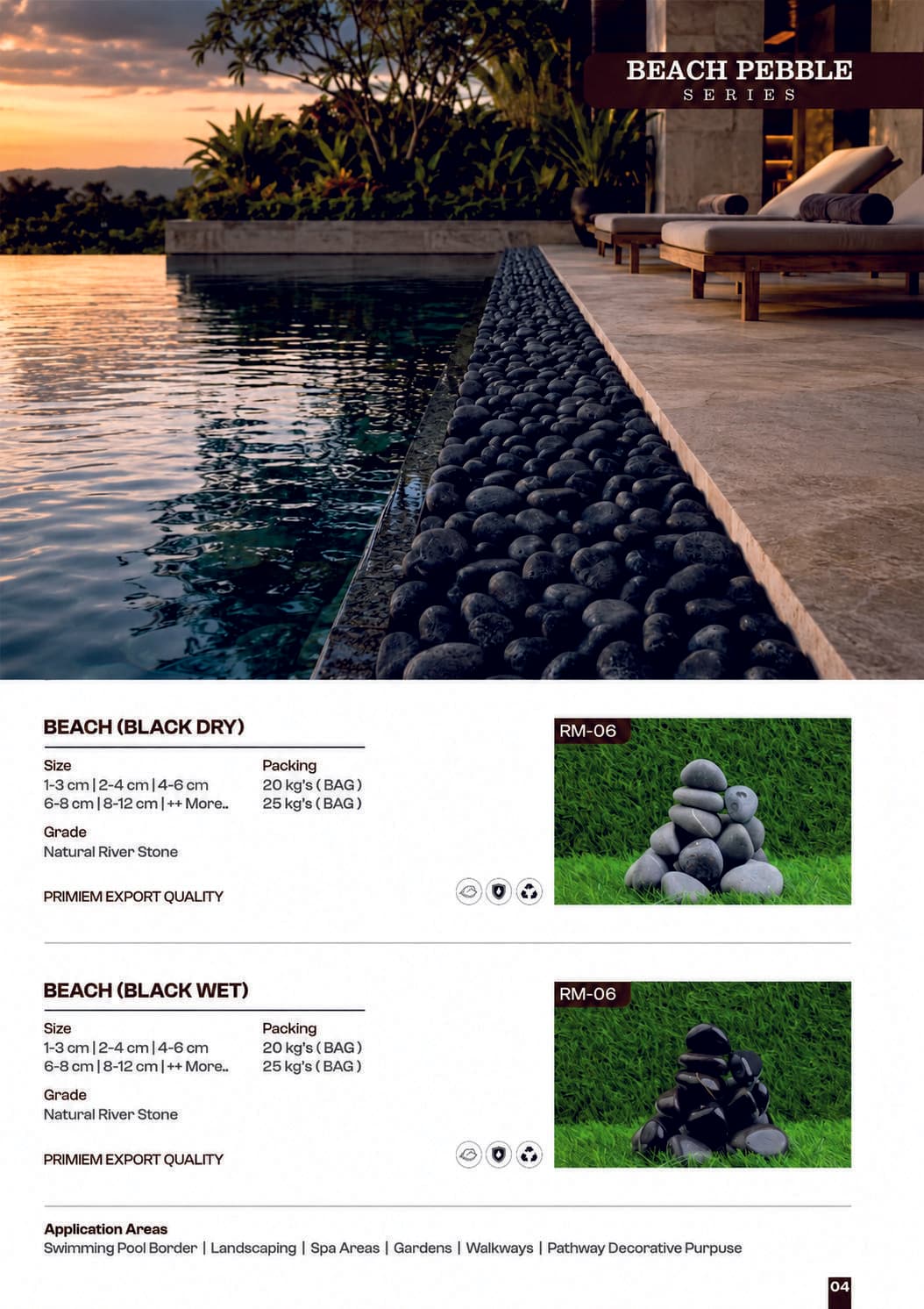 Creative Garden Pebble Design Ideas for Landscape Projects