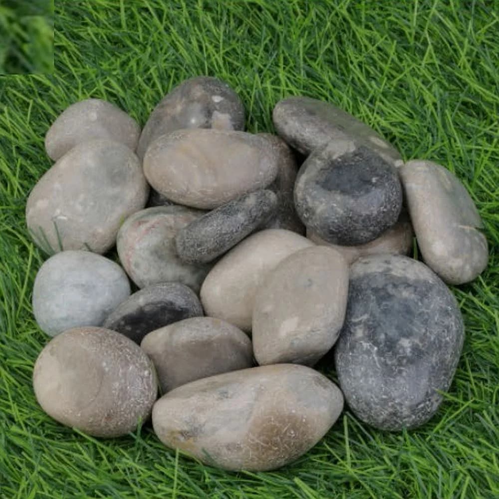 Germany Gray Exotic Glossy Pebbles